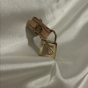 VS LOGO LOCK PENDANT NECKLACE OR KEYCHAIN BAG ACCESSORY Victorias Secret Beauty